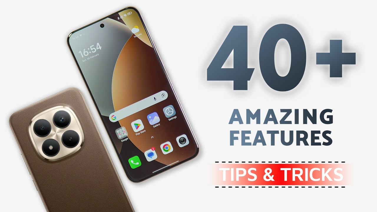 Redmi Note 15 Pro+ 5G Tips & Tricks | 40+ Special Features - TechRJ