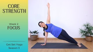 Day 4 | 30 mins Yoga for Core Strength | Get Set Yoga S3 | Bharti Yoga