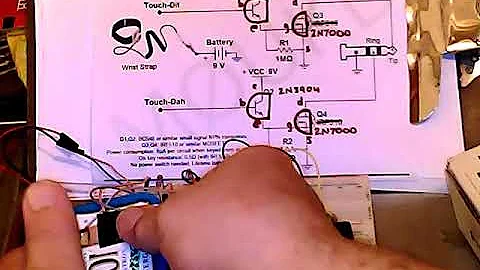 Simple CW Touch Key for Radio Amateurs
