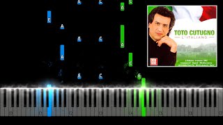 Toto Cutugno - L'Italiano Piano Tutorial Resimi