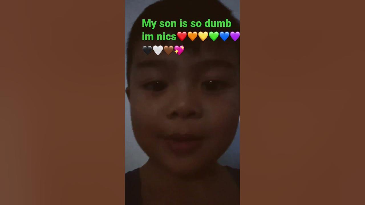 My son is so dumb i q 21 song - YouTube