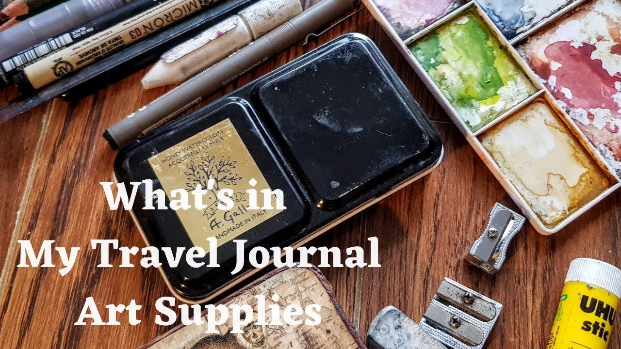 Travel Sketch Supplies