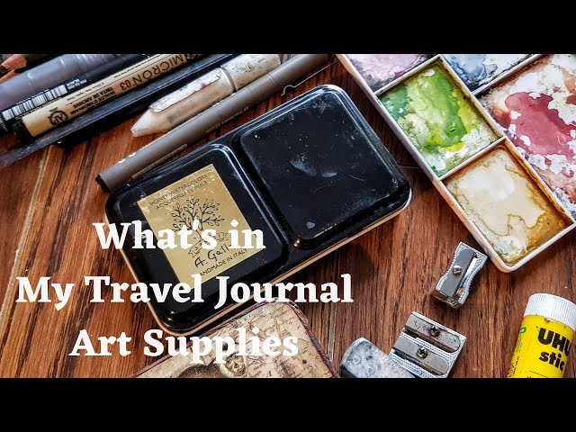 What's In My Travel Art Kit