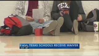 Texas gets No Child Left Behind waiver