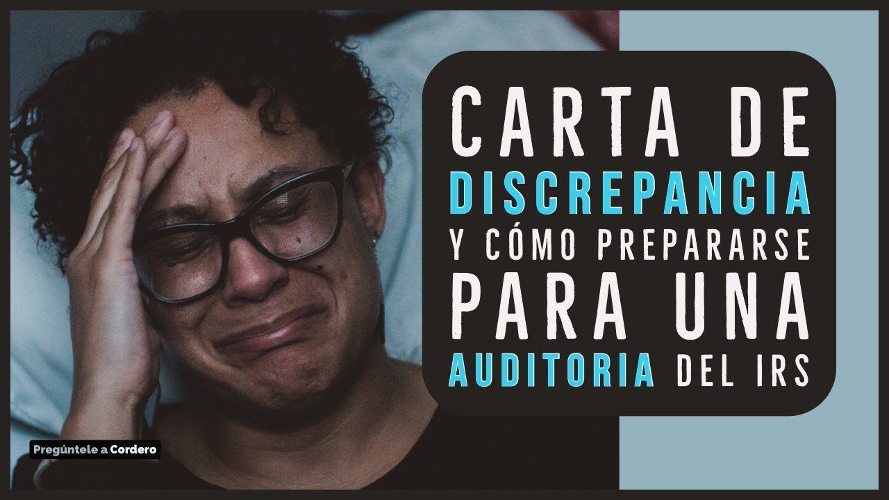 🔴 Carta de discrepancia y cómo prepararse para una auditoria. - YouTube