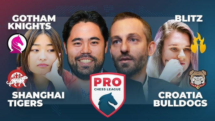 GothamChess on X: Teamed up with @GMHikaru to form the Gotham Knights in  the PRO Chess League. Our first matchup begins in 10 minutes against the  Berlin Bears. Come watch on Twitch NOW!  / X