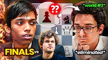 The FINAL GAME | Praggnanandhaa ELIMINATES Caruana | World Cup 2023 Semi Finals Game 7.6