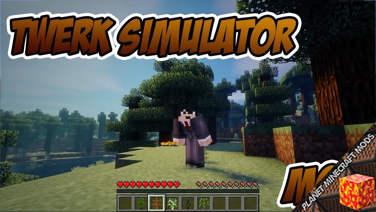 Twerk Sim 2K16 Mod 1.12.2/1.11.2/1.10.2 (Work It, Twerk It, Grow that Wood) for Minecraft PC