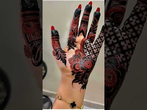 Mehndi designs most simple prity #music #punjabisong