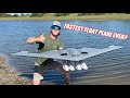 I Put Floats On My HUGE B2 Bomber R/C Airplane and She CRASHED HARD!!!