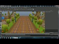 Swamp level 3d mesh