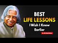 25 life lessons i wish i knew when i was 20  dr apj abdul kalam sir  wisemotive