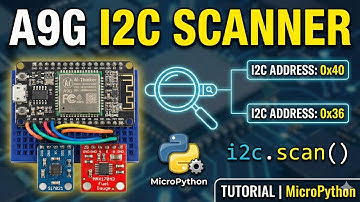 How to Scan I2C Addresses on Ai-Thinker A9G with MicroPython | Si7021 & MAX17043 Tutorial | Bangla