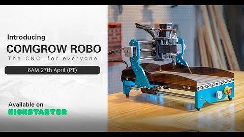 Comgrow ROBO - The CNC Router and Laser Engraver on Kickstarter.