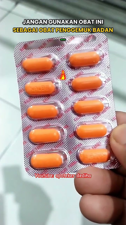 Obat penggemuk badan. Stop yaaa