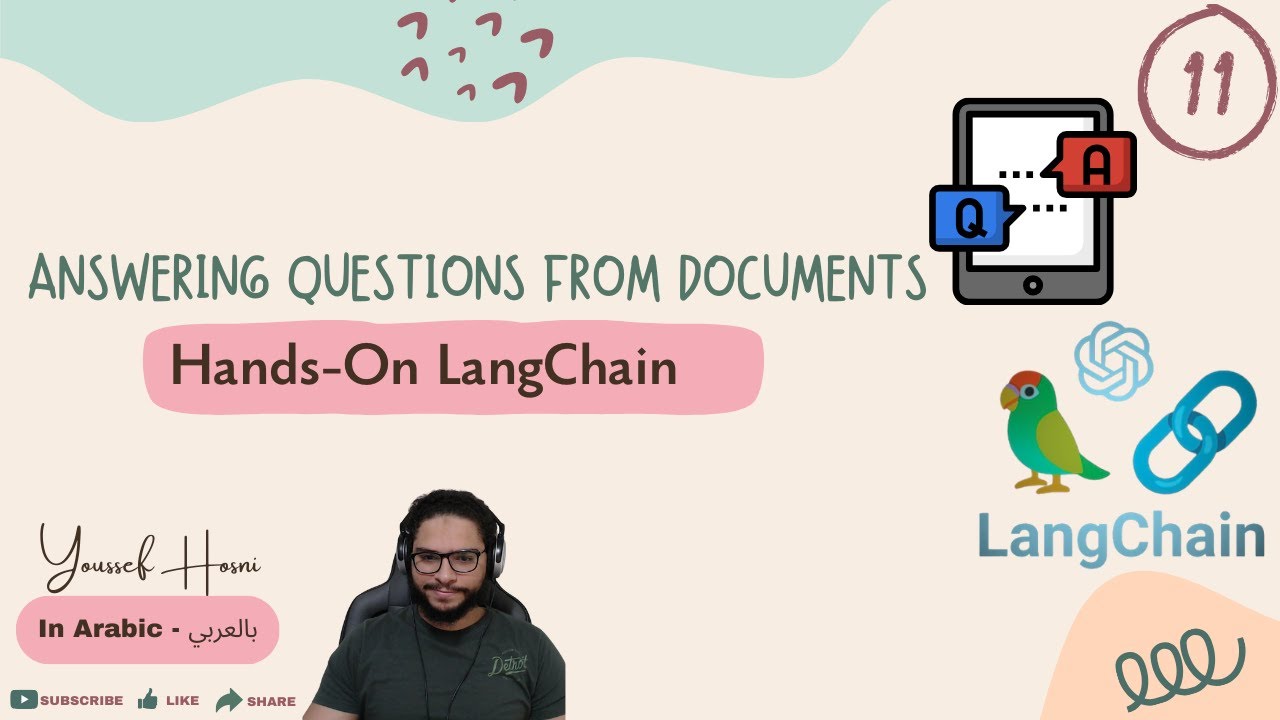 11- Answering Questions From Documents | Hands-On LangChain Course | In ...