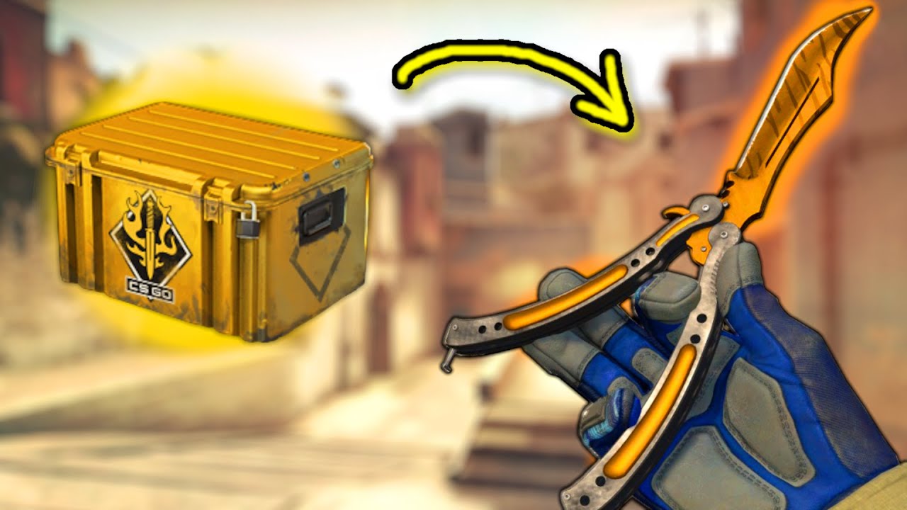 Opening CS:GO Case Until I Get a Butterfly Knife #9 - YouTube