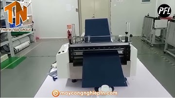 Cận Cảnh Máy Cắt Màng PET, PVC Dạng Cứng | Máy Cắt Cuộn Thành Tấm | Máy Cắt Tấm | Cắt Đa Năng