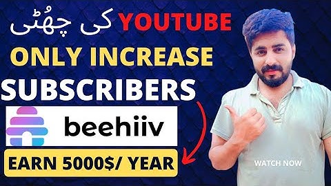 Earn 100$ Monthly By Copy Paste Work | How to Earn from beehiiv | Earn from Mobile |