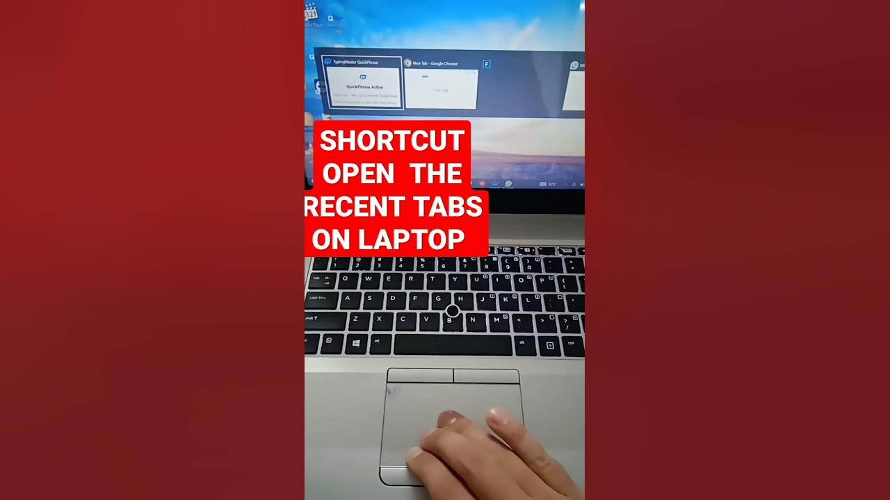  new shortcut for open the recent tabs on laptop using mouse youtube
