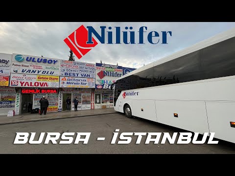 YAĞMURLU HAVADA YOLCULUK, Nilüfer Turizm, Bursa - İstanbul Otobüs Yolculuğu