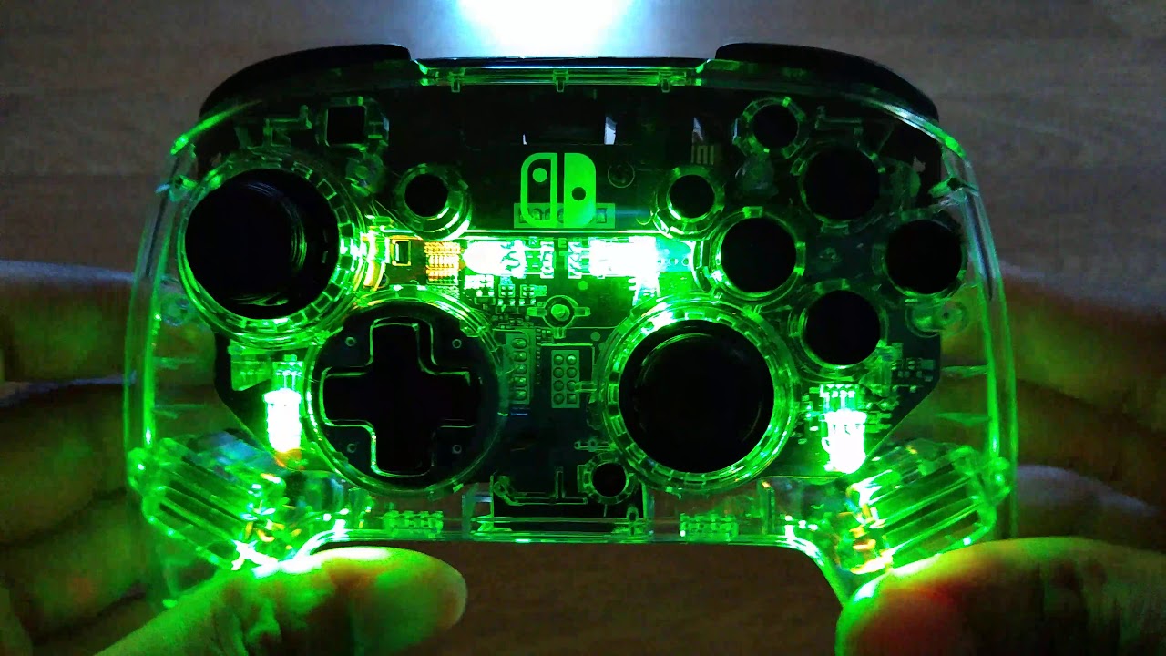 Nintendo Switch Afterglow Wireless Controller unboxing and first