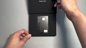 Curve Metal Card (Black) Unboxing and Hands on