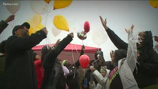 Family of Rayshard Brooks gathers at Wendy's where he was shot by police on his birthday