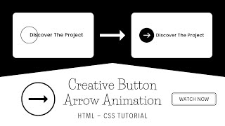 Creative Button Arrow Animation Css Tutorial Button Html Css Animation Tutorial