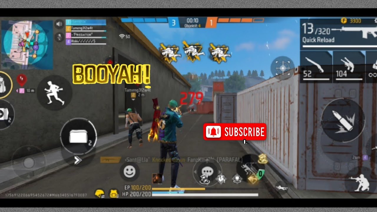 TROLLING RANDOM PLAYER ON CS RANKED GARENA FREE FIRE - YouTube