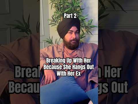Would you let your partner hangout with thier exes? Part 2 #couplepodcast #comedy #funny