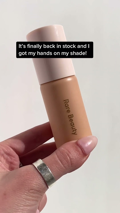 Rare Beauty’s Positive Light Tinted Moisturizer is back in stock—run, don’t walk 🏃‍♀️ #rarebeauty