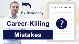 10 CareerKilling Mistakes Professionals Make (And How to Avoid Them)