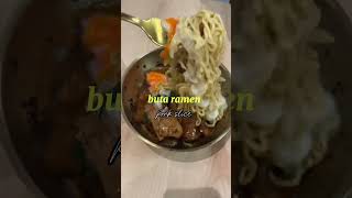 A bowl of butadon serve so delicoious