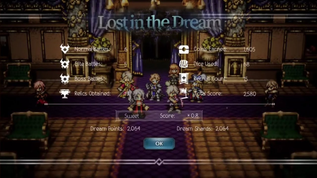 Dream Board 1st blind try (Sweet difficulty- Fail)