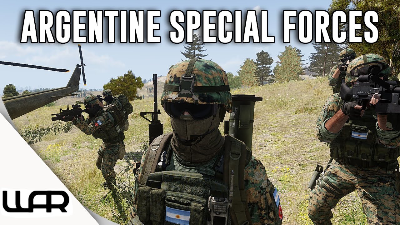💀 ARGENTINE SPECIAL FORCES - Second Falklands War - Alternate History - Arma 3 - Episode 13 armand de brignac