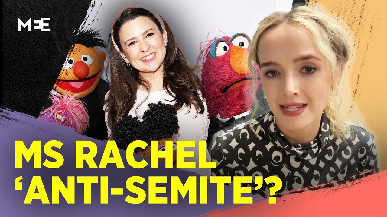 Ms Rachel added to 'Anti-Semite of the Year' list by pro-Israel group