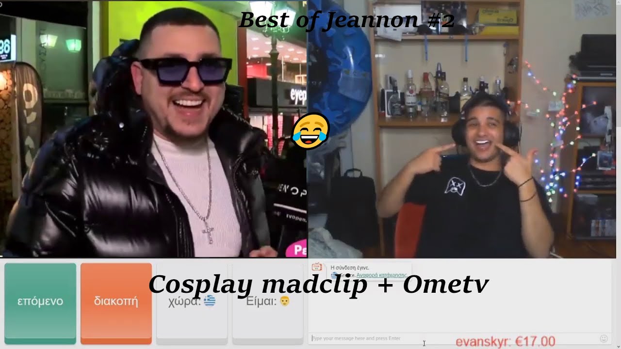 Best of jeannon #2 (Πολυ γέλιο στο Ometv)