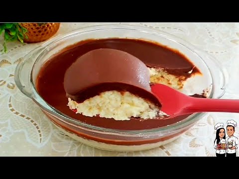 FAÇA ESSA SOBREMESA DE COCO GELADA MUITO FÁCIL DE FAZER E TODOS VÃO AMAR😋❤️