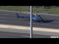 Police helicopter lands on Houston&#39;s East Freeway during standoff involving 18-wheeler