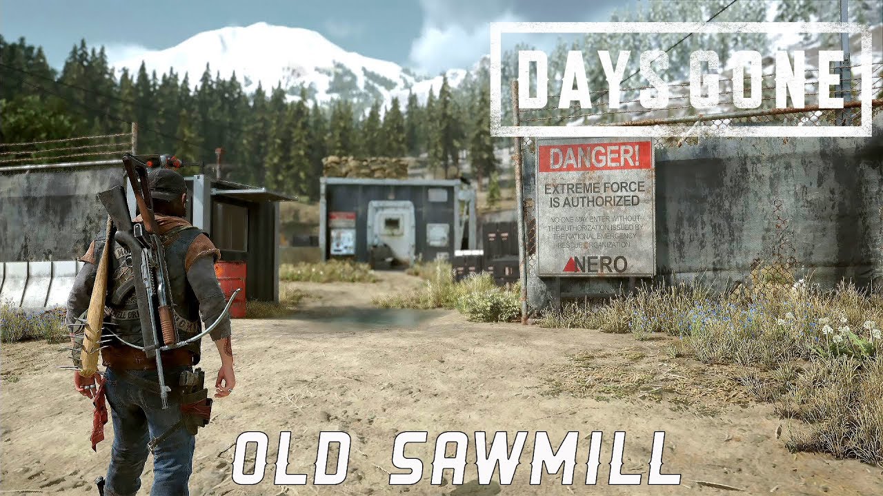 Days Gone Nero Checkpoint Old Sawmill Youtube