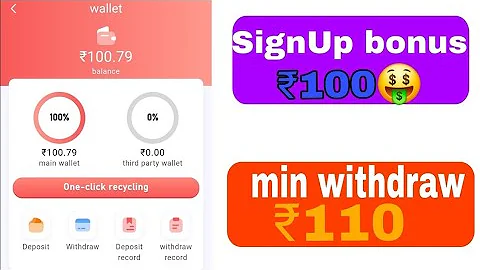 Colour trading sign up bonus 100 | best colour prediction app with signup bonus | #earning #games  