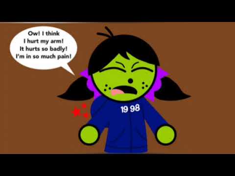 PBS Kids Comic Dub - Mandy's Injured Arm