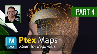 Maya XGen Series: 04 Ptex Maps for Primitives screenshot 3
