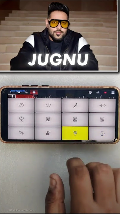 Jugnu song 🥰 piano world #trending #viral_video #walk band #hindi piano tutorial