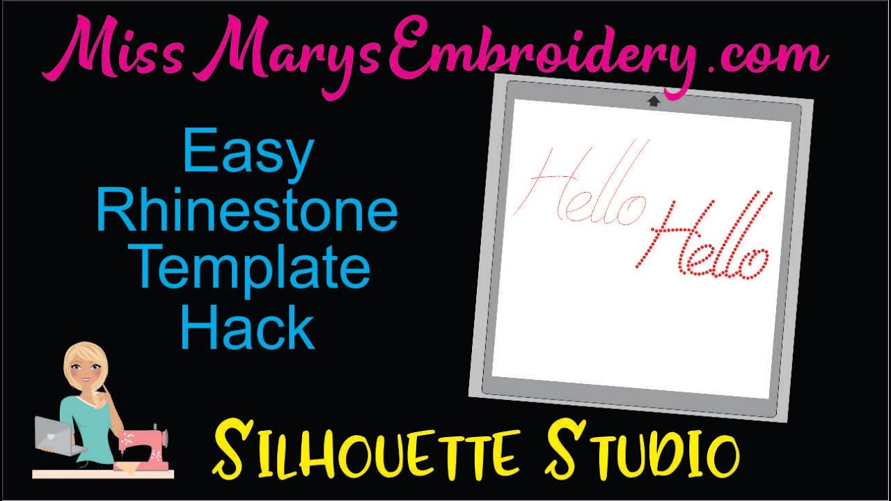 How to Make Rhinestone Decals with Sticker Sheets - Silhouette School