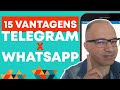 Vantagens do Telegram x Whatsapp 2019