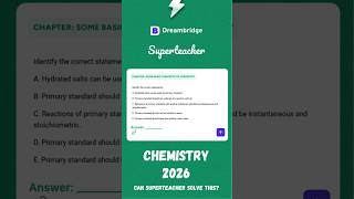 Dreambridge Superteacher | JEE Question of the Week – 35 #shorts