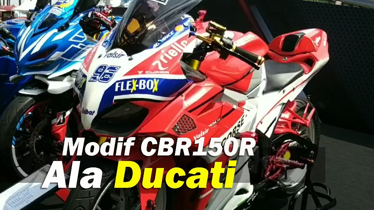 Modifikasi CBR150R Ala Ducati Panigale TMCBLOG 1203 YouTube