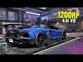 Need for Speed Heat Gameplay - 1200HP LAMBORGHINI AVENTADOR SVJ ROADSTER Customization | Max Build